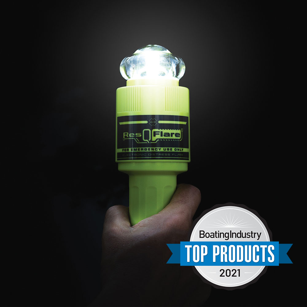 ACR ResQFlare Named Top Product of 2021 by Boating Industry