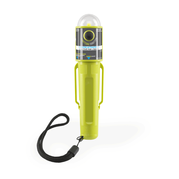 USCG water-activated LED Life Jacket Emergency Signal w//Clip Needs AA Batteries Card ACR C-Strobe H2O SOLAS